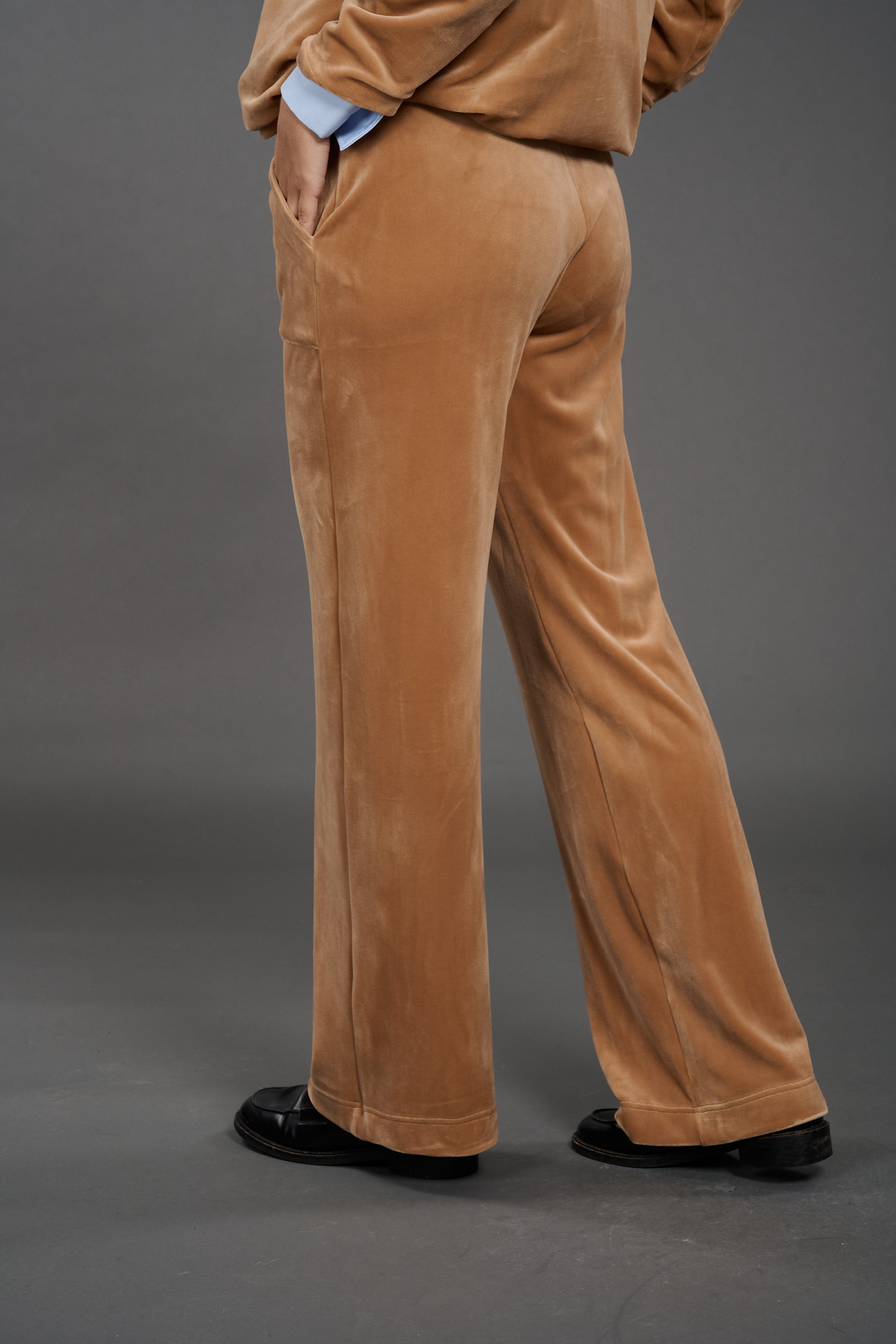 PANTALON VELOURS ÉPONGE