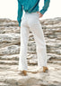 Pantalon tencel blanc | Vêtements Femme Lauren Vidal 3