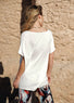 Pull oversize blanc | Vêtements Femme Lauren Vidal 3