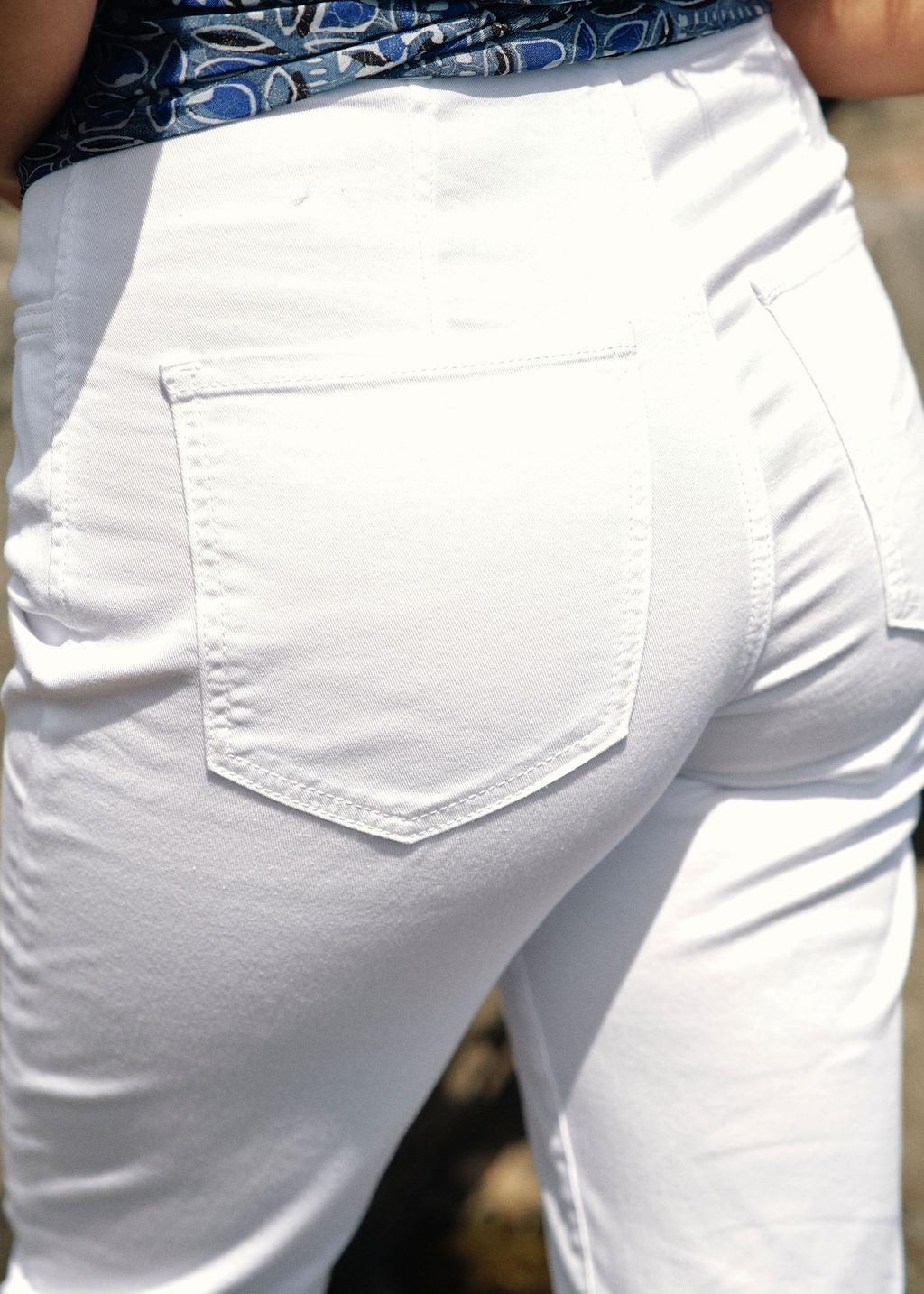 Jean blanc blanc | Vêtements Femme Lauren Vidal 5