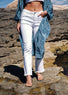 Jean blanc blanc | Vêtements Femme Lauren Vidal 4