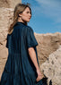 Robe longue en denim bleu | Vêtements Femme Lauren Vidal 1