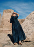 Robe longue en denim bleu | Vêtements Femme Lauren Vidal 3