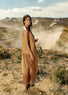Robe longue fluide beige | Vêtements Femme Lauren Vidal 3