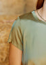 T-Shirt En Viscose Soan vert mode femme Lauren Vidal 2