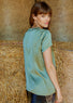T-Shirt En Viscose Soan vert mode femme Lauren Vidal 3