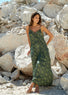 Robe fines bretelles vert | Vêtements Femme Lauren Vidal 4