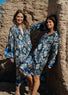 Robe fluide imprimée vert | Vêtements Femme Lauren Vidal 8