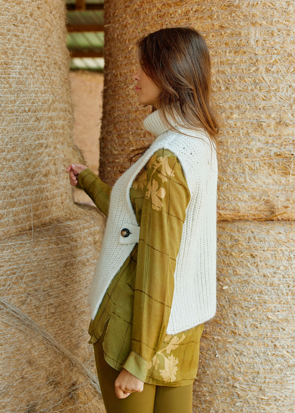 PULL PONCHO ISIS EN MAILLE