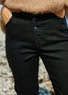 BLACK JEANS WITH ABBY BUTTONS