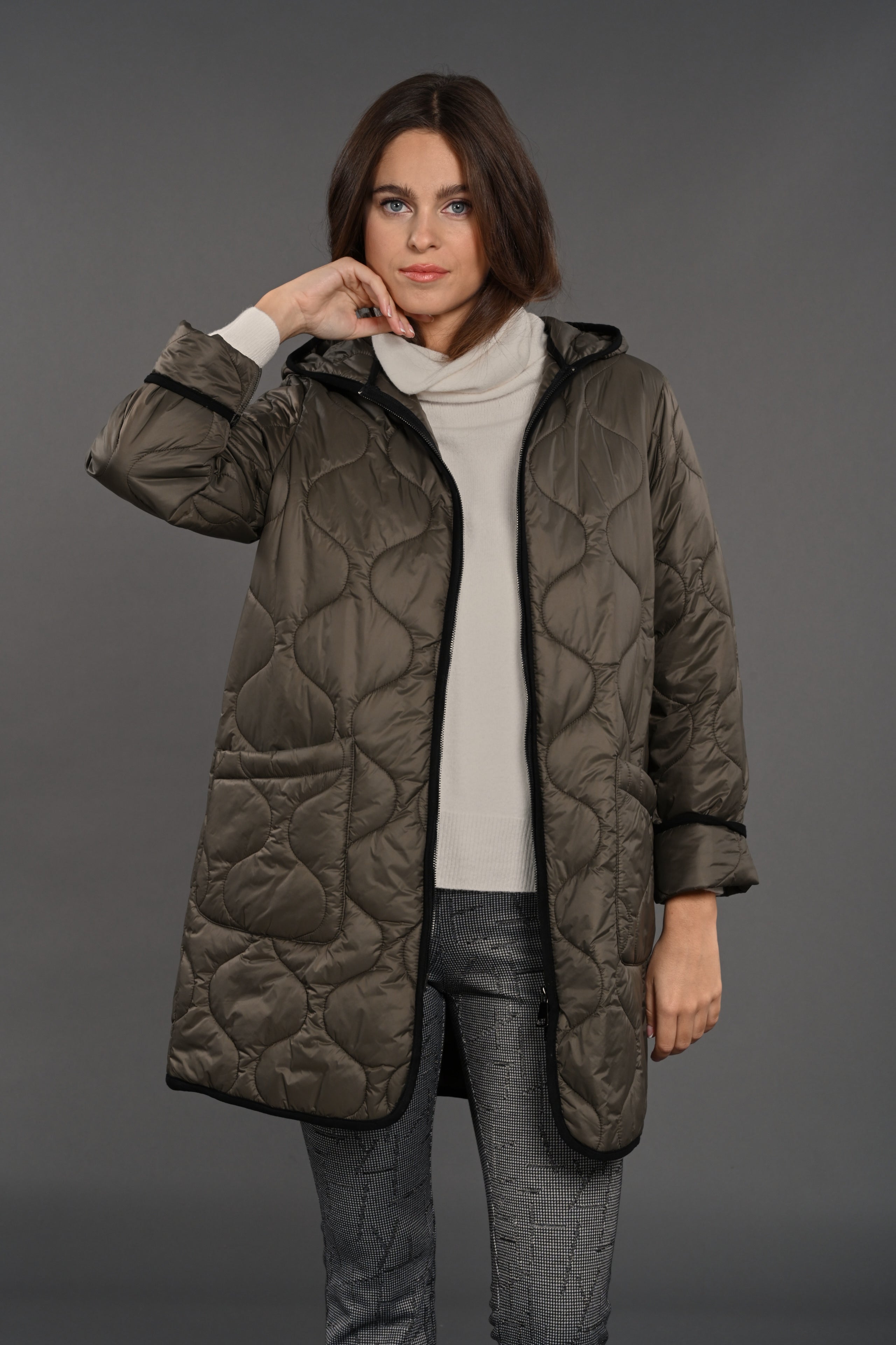 VESTE LONGUE & FLUIDE BASIL