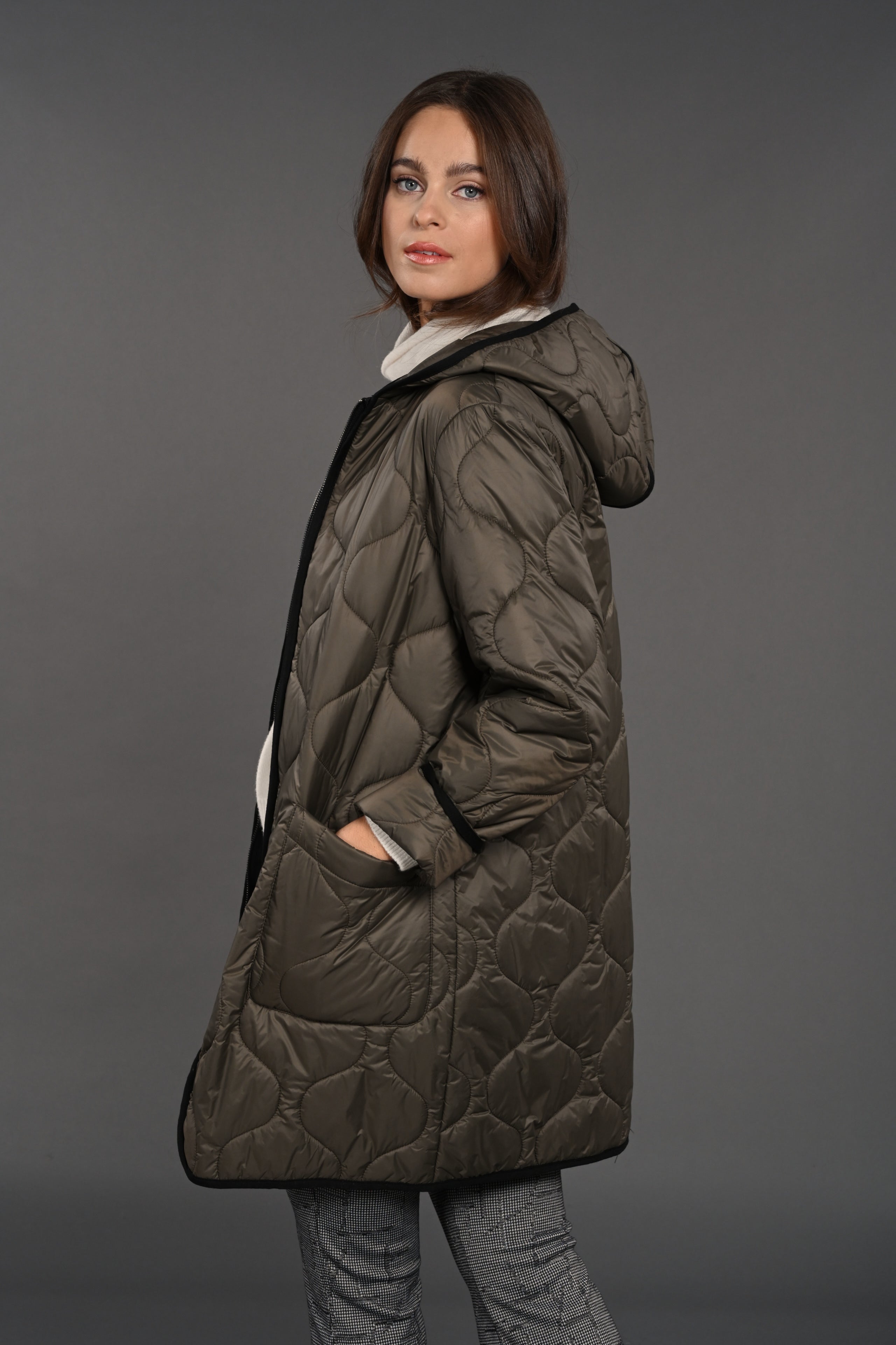 VESTE LONGUE & FLUIDE BASIL