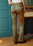Pantalon Satin Cloe vert mode femme Lauren Vidal 3