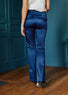 Pantalon Satin Cloe bleu mode femme Lauren Vidal 3