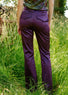 Pantalon En Satin Cloe violet mode femme Lauren Vidal 5