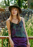 Top A Bretelles Alix vert mode femme Lauren Vidal 6