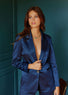 Veste De Costume Satin Mila nuit mode femme Lauren Vidal 2