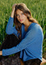 Pull Oversize bleu mode femme Lauren Vidal 2