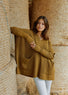 Poncho Cotele Ivy vert mode femme Lauren Vidal 5