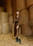 Jupe Fluide Evasee Julie marron mode femme Lauren Vidal 3