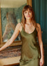 Top Fluide Ted Fines Bretelles vert mode femme Lauren Vidal 5
