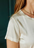 T-Shirt Viscose Soan blanc mode femme Lauren Vidal 2