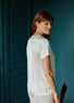 T-Shirt Viscose Soan blanc mode femme Lauren Vidal 3