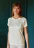 T-Shirt Viscose Soan blanc mode femme Lauren Vidal 5