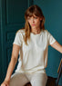 T-Shirt Viscose Soan blanc mode femme Lauren Vidal 6
