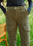 Pantalon Cargo Velours Syma gris mode femme Lauren Vidal 2