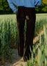 Pantalon Velours Milan marron mode femme Lauren Vidal 3