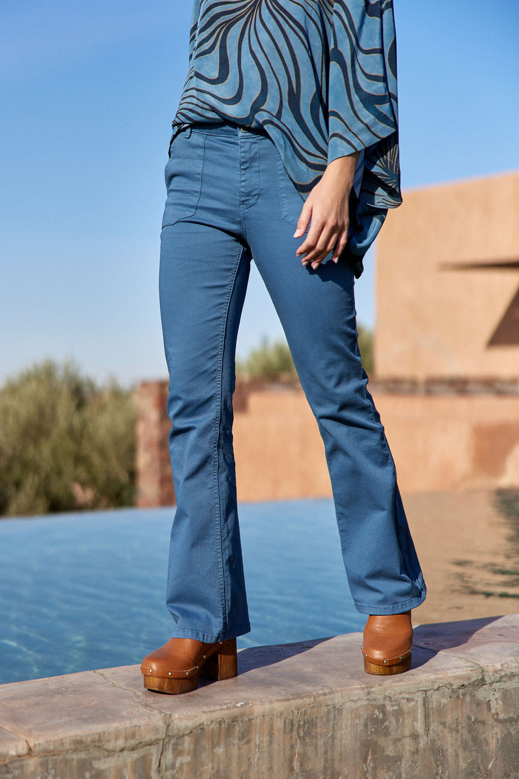 PATSI FLARE TROUSERS