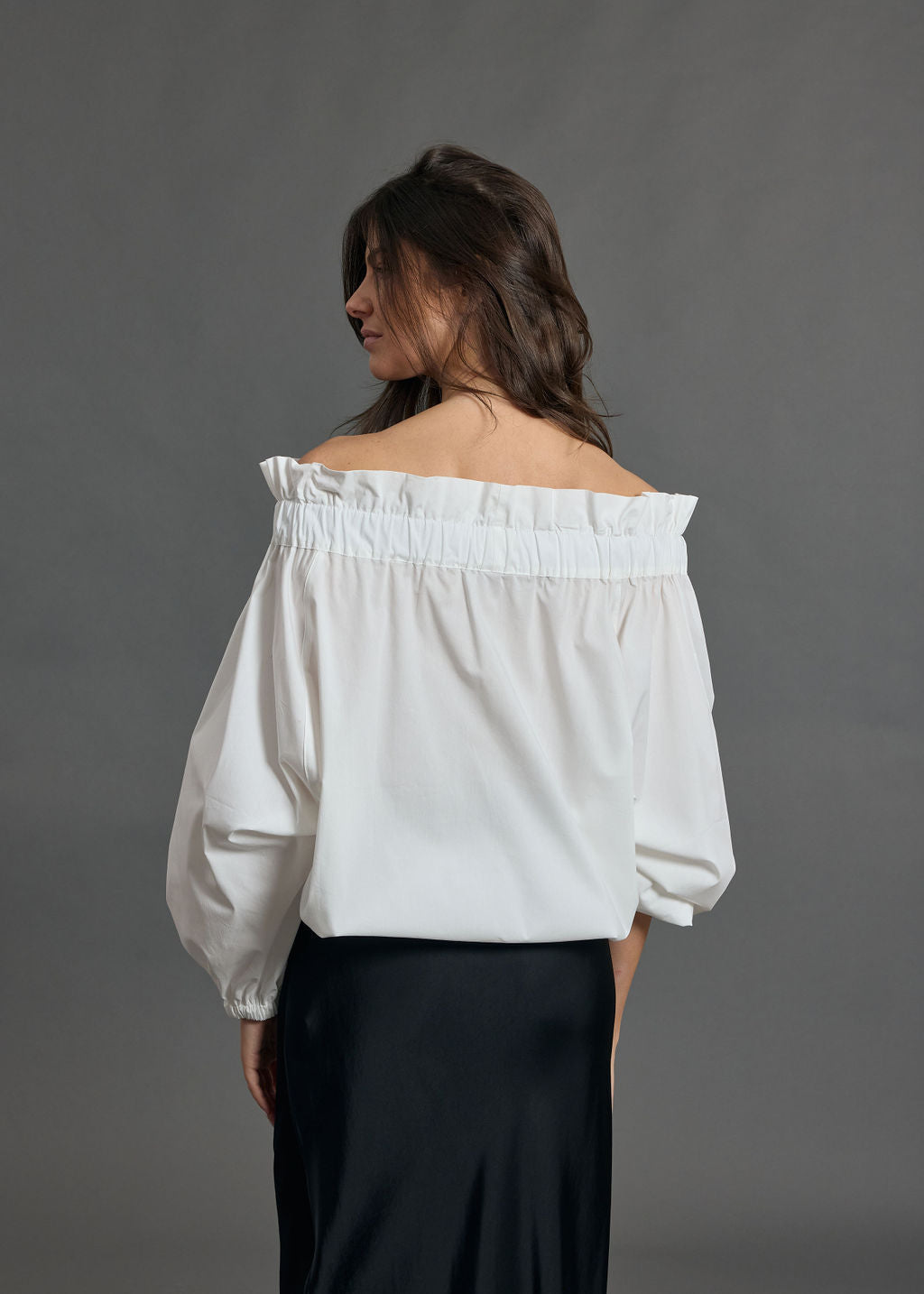 AYAKO RUFFLED SHIRT