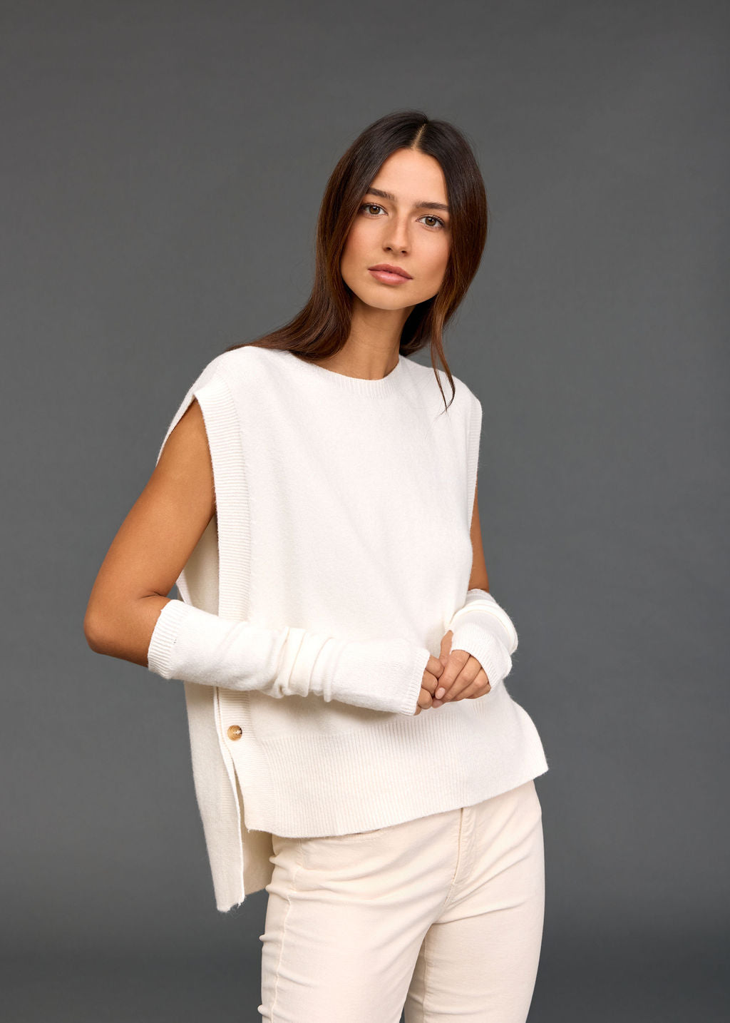 Marcia Sleeveless Sweater