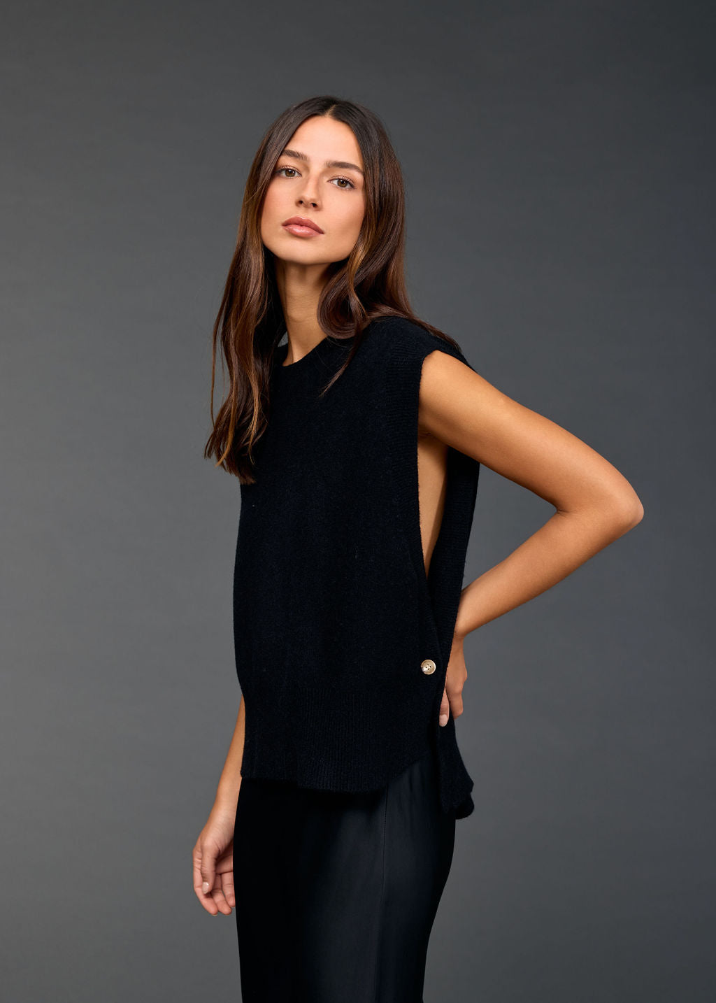 Marcia Sleeveless Sweater