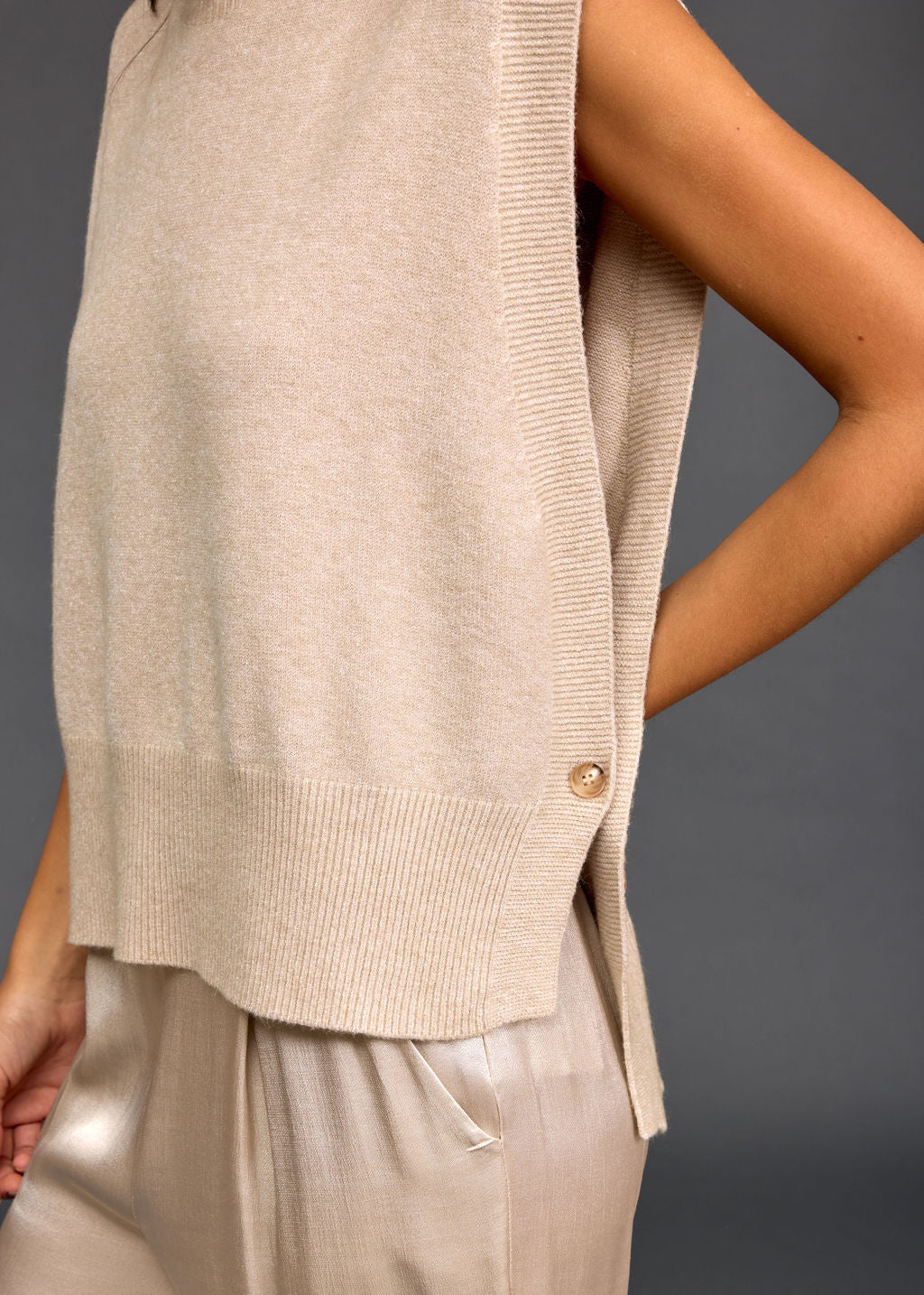 Marcia Sleeveless Sweater