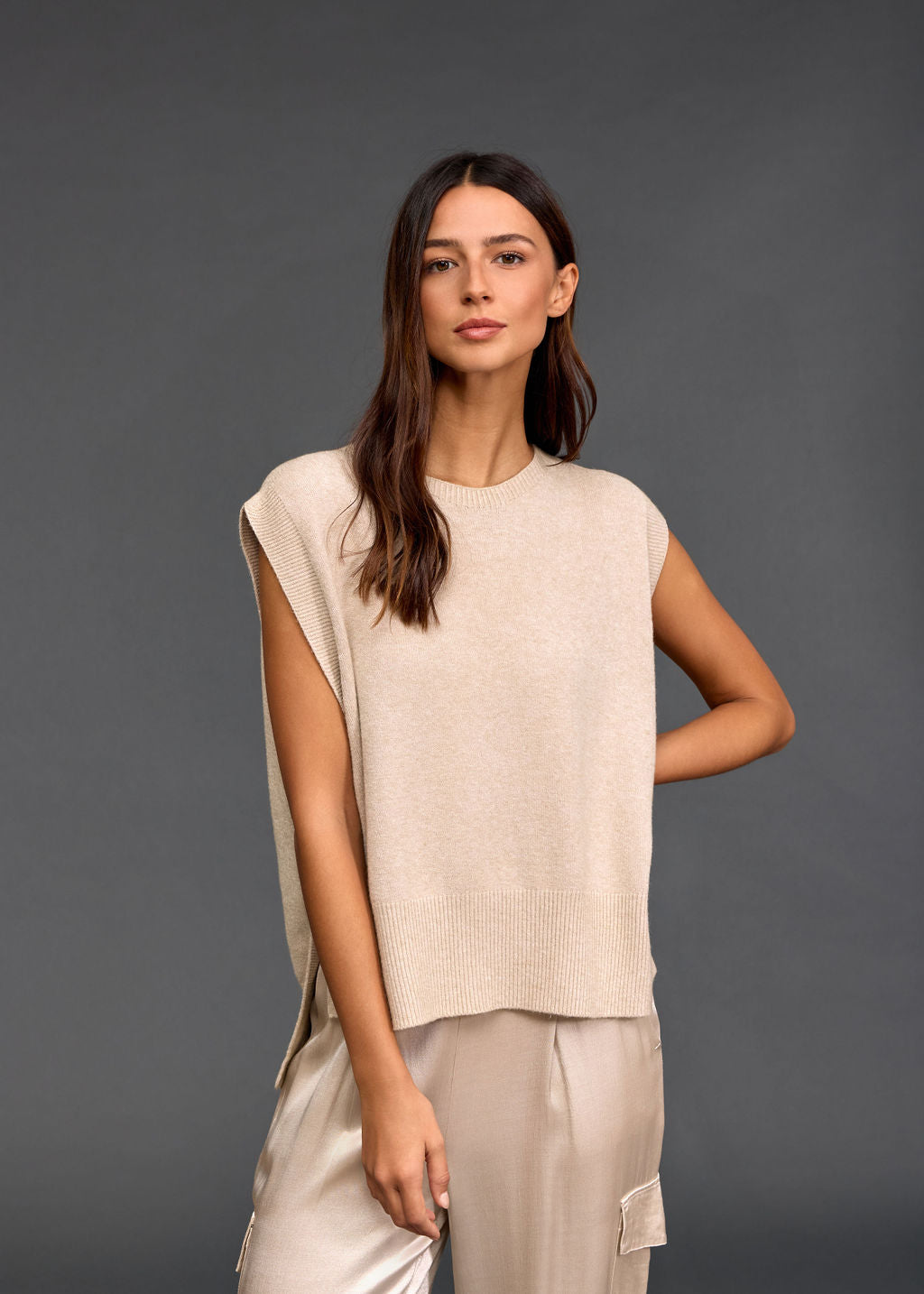 Marcia Sleeveless Sweater