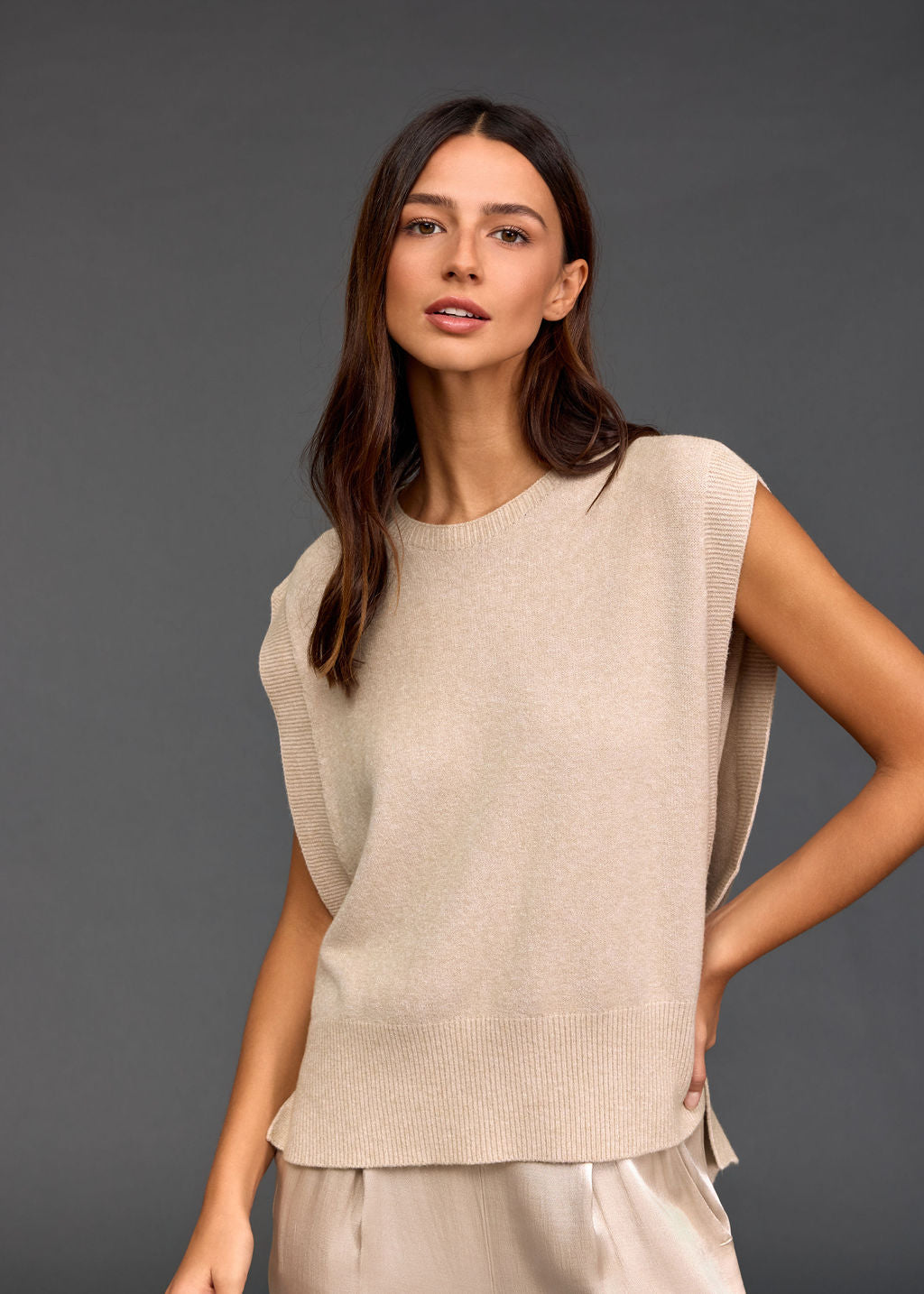 Marcia Sleeveless Sweater