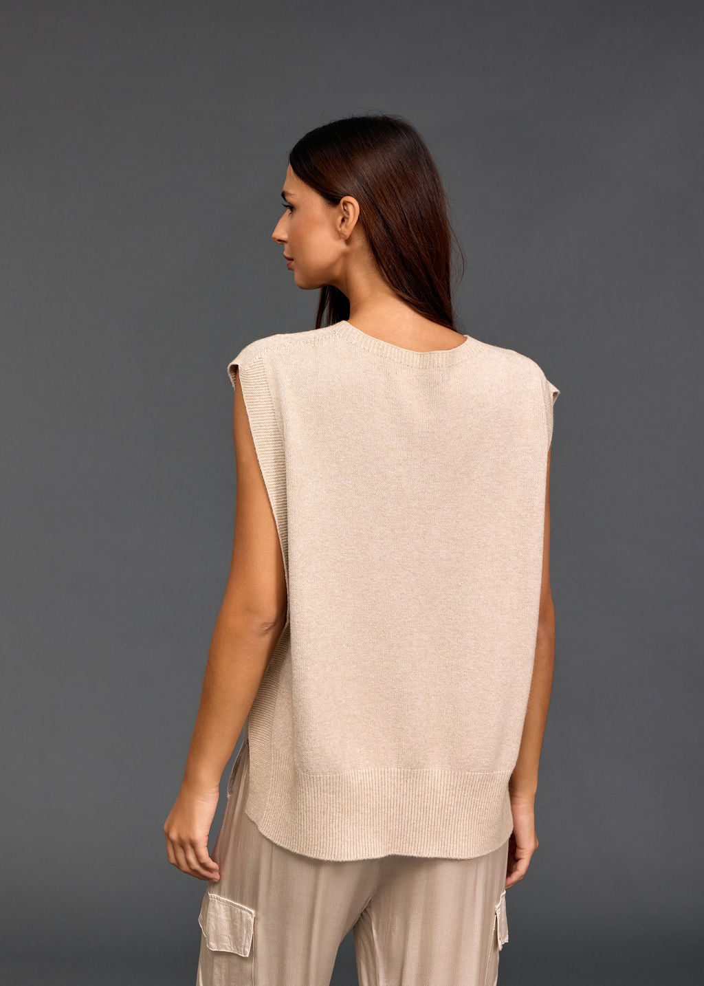 Marcia Sleeveless Sweater