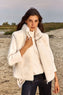 GILET SANS MANCHES EN FAUSSE FOURRURE MOON