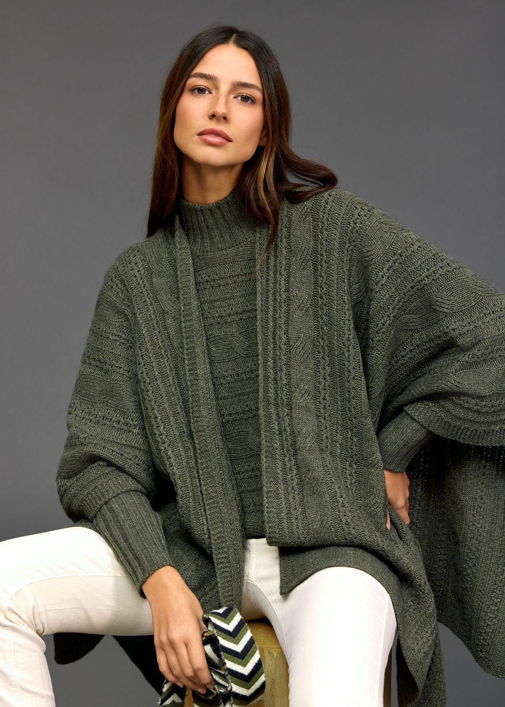 Roca Twisted Poncho