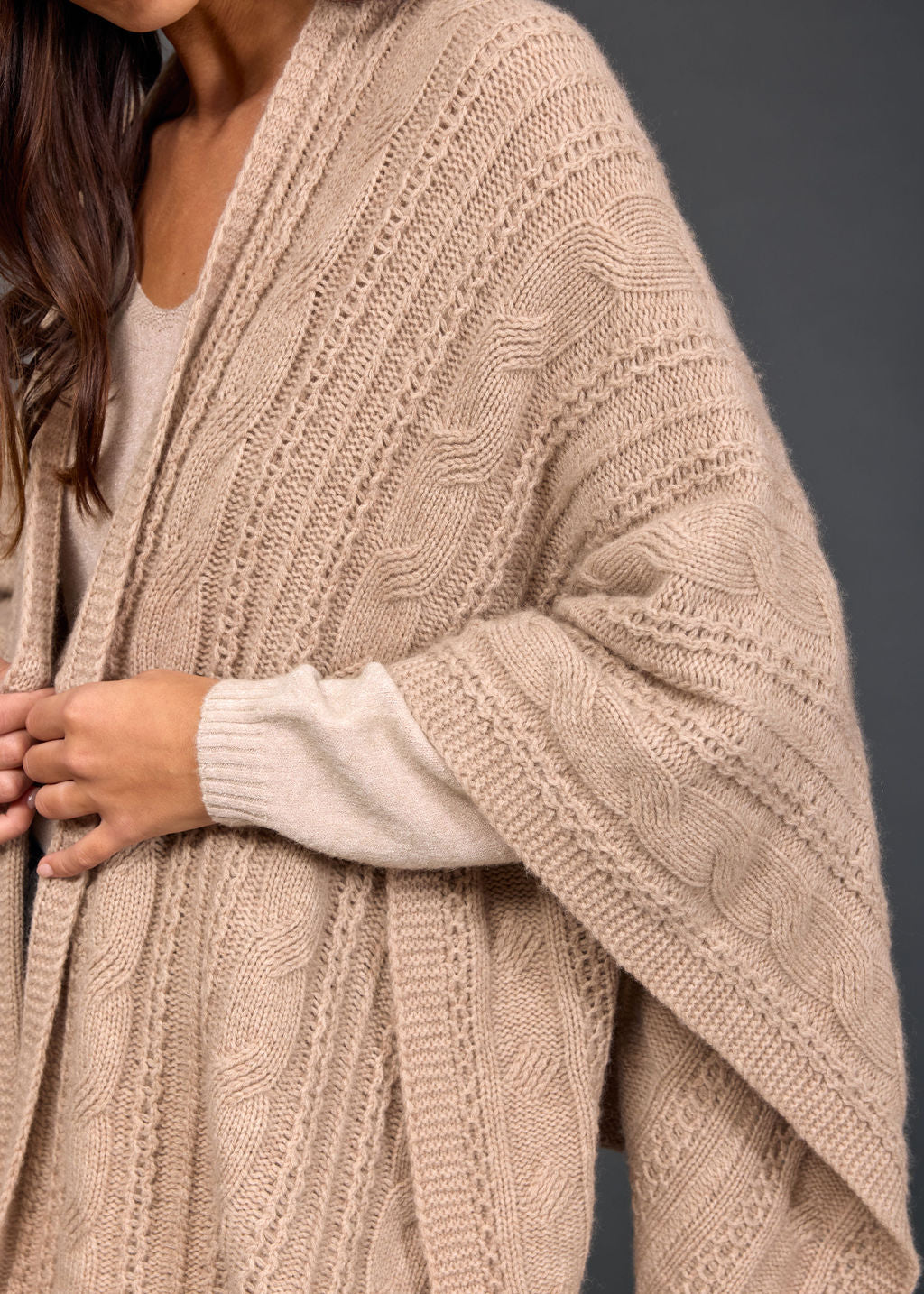 Roca Twisted Poncho