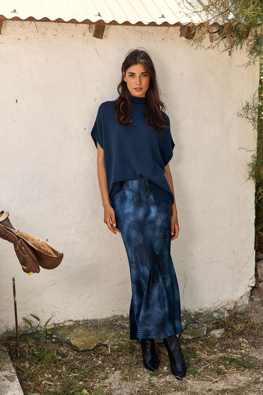 VISCOSE | SILK JANE SKIRT