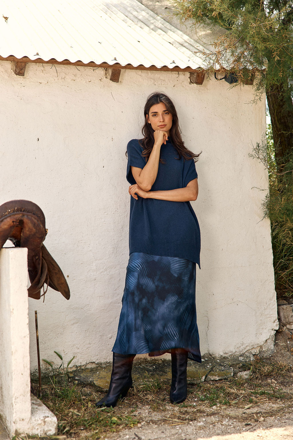 VISCOSE | SILK JANE SKIRT