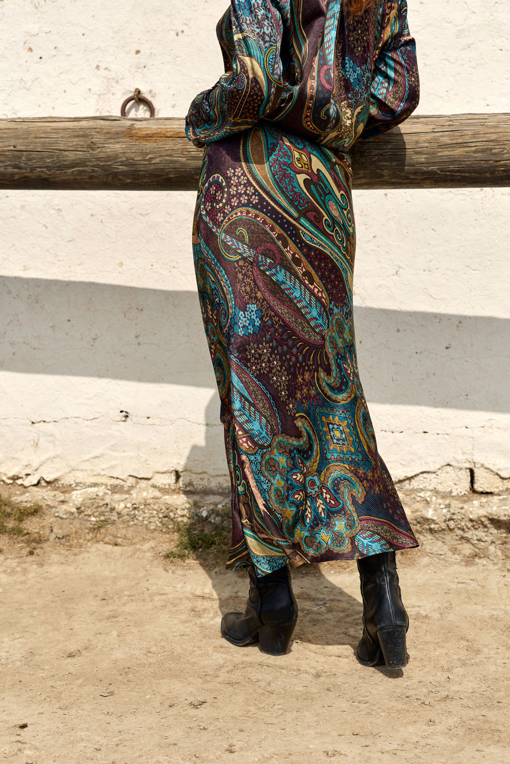 VISCOSE | SILK JANE SKIRT