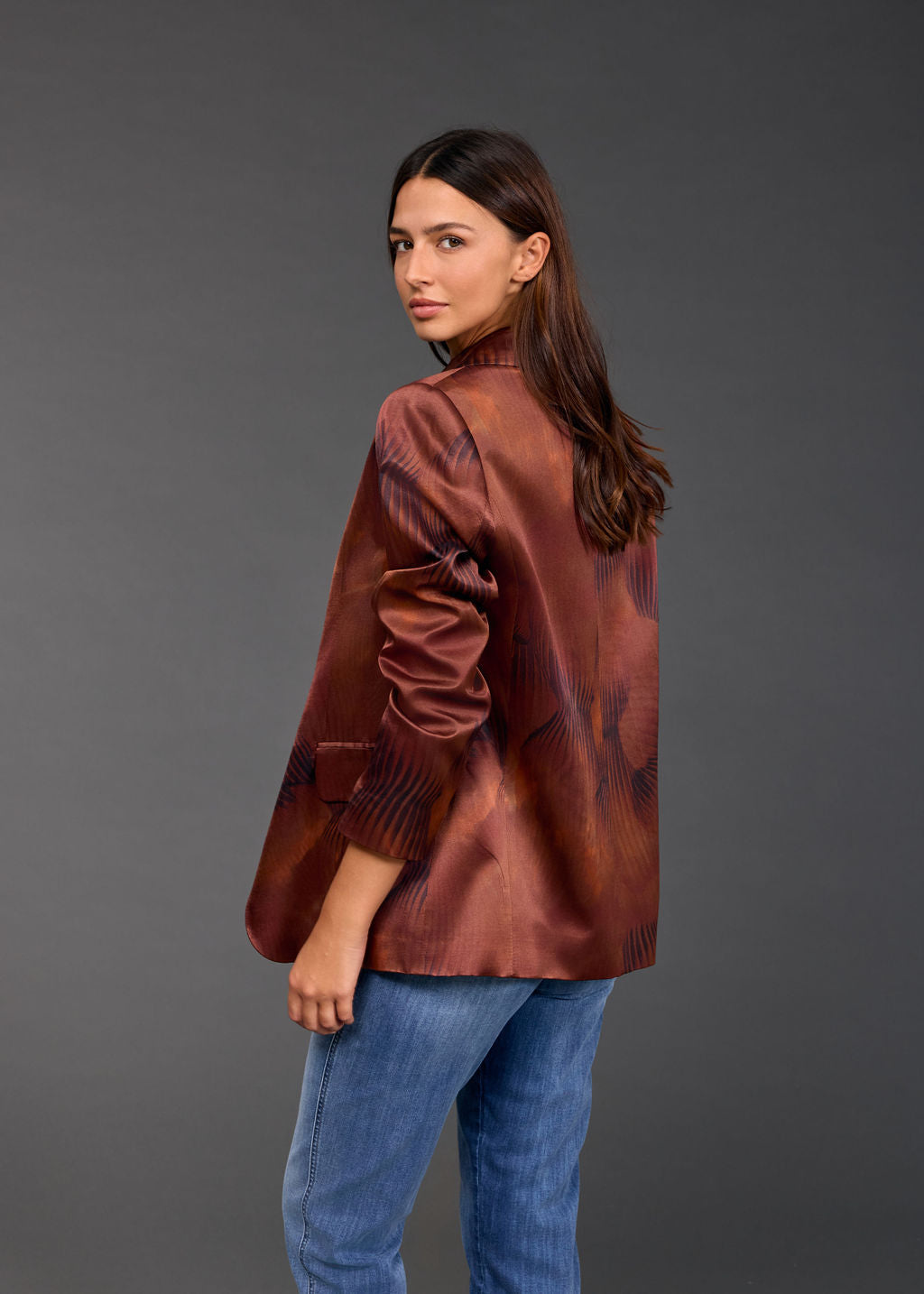 VESTE BLAZER IMPRIMÉ TESS