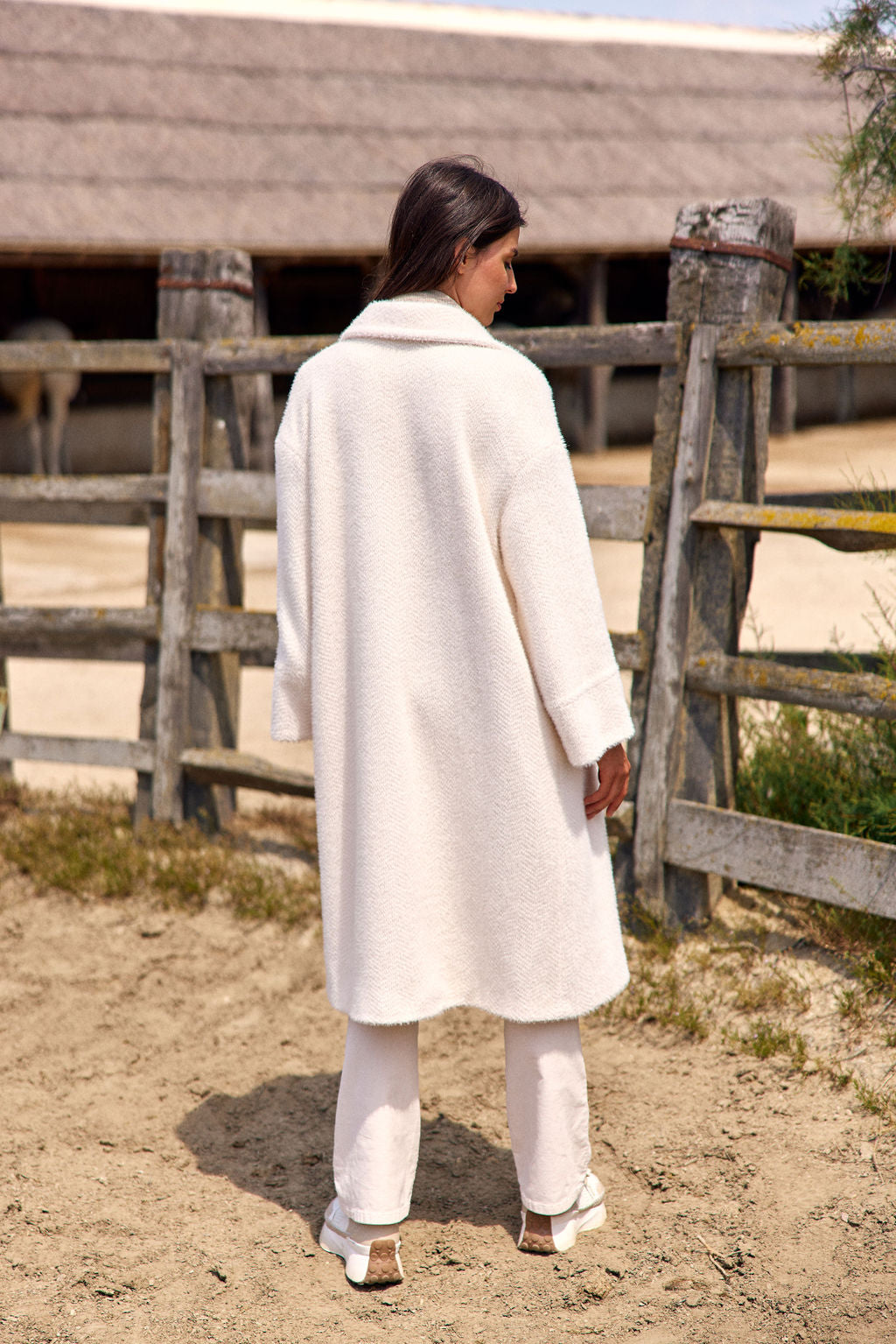 ASKA KNIT COAT