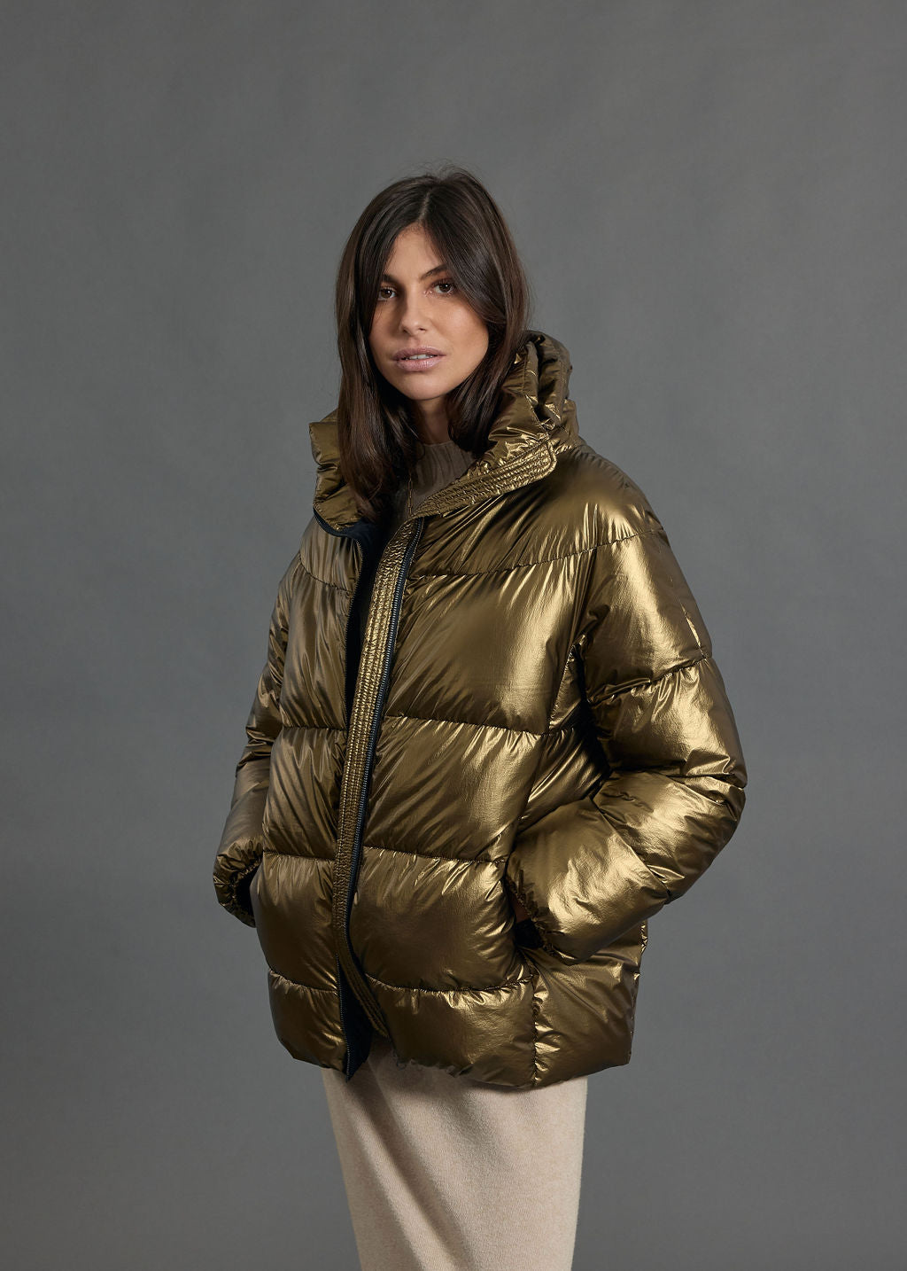 JOSS IRIDESCENT DOWN JACKET