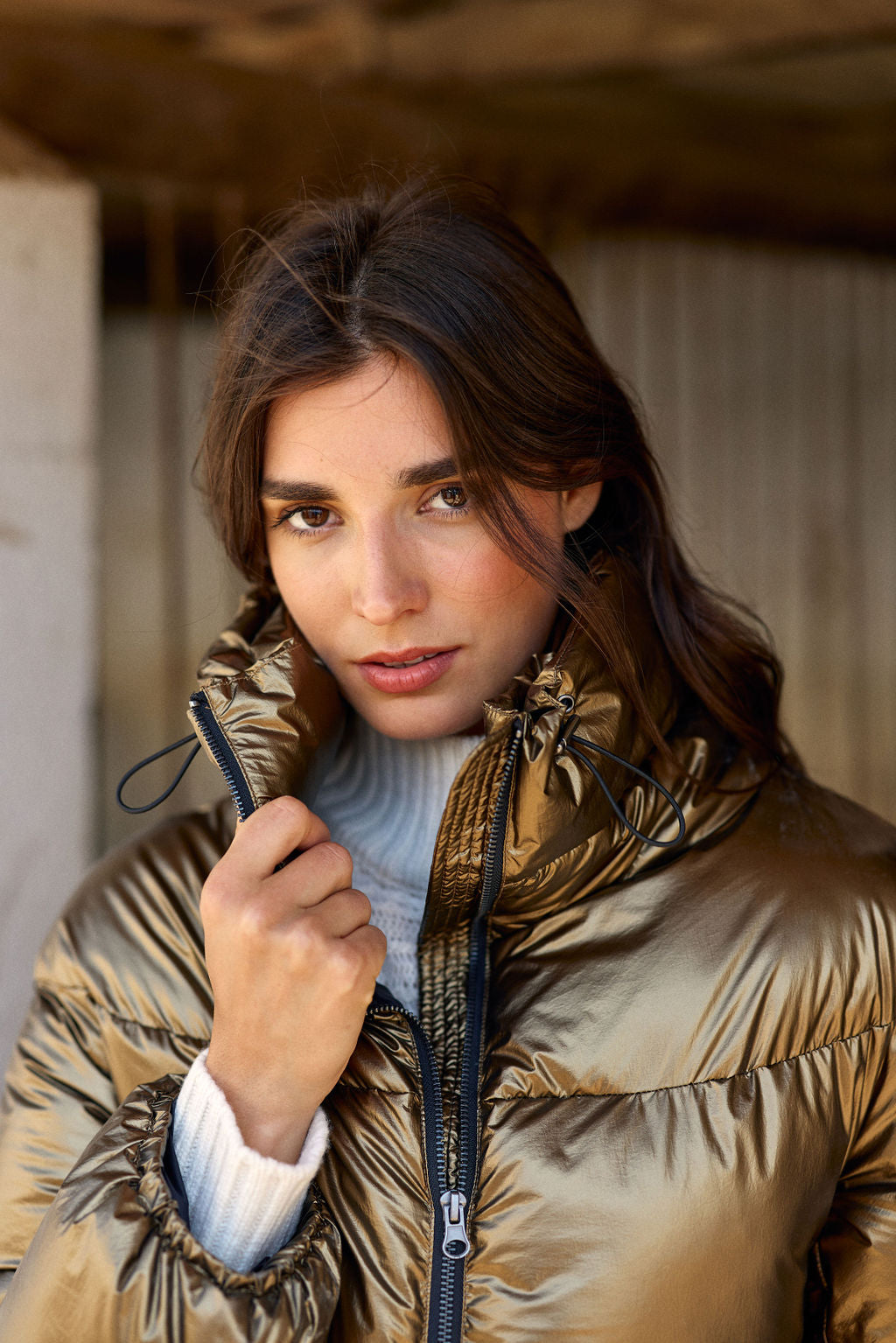 JOSS IRIDESCENT DOWN JACKET