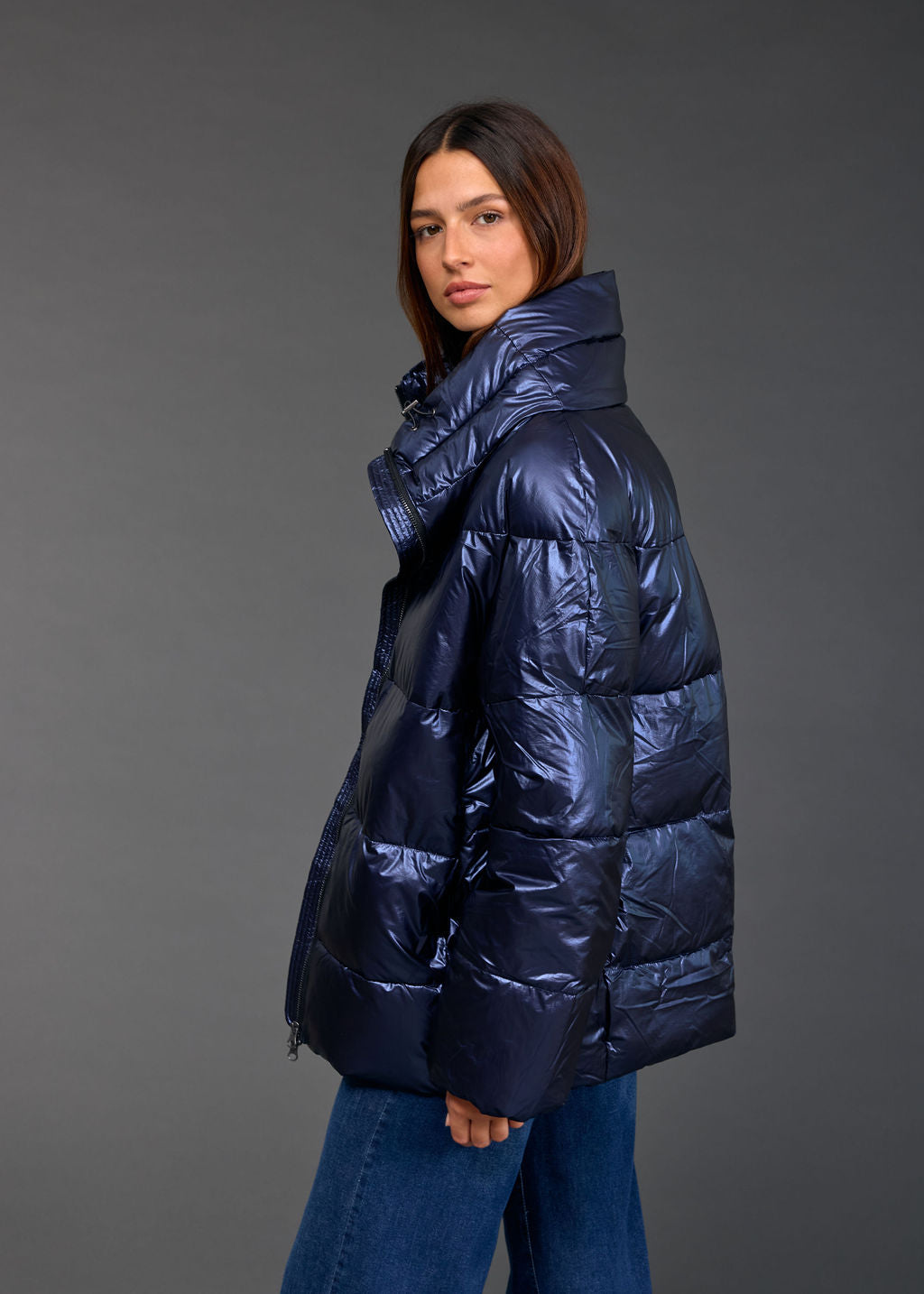 JOSS IRIDESCENT DOWN JACKET